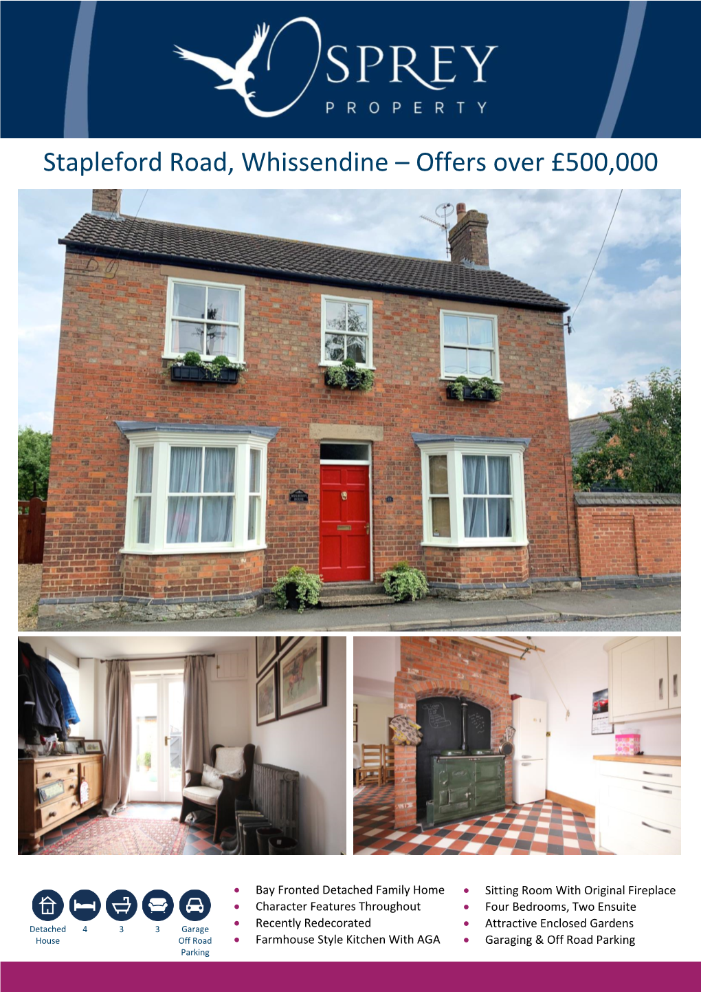 Stapleford Road, Whissendine – Offers Over £500,000