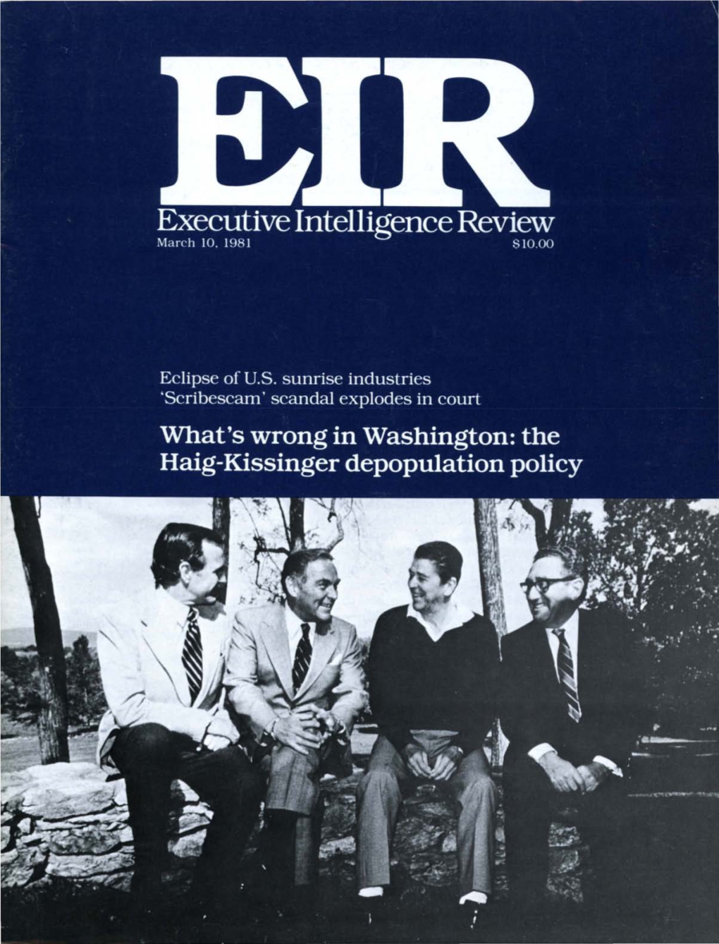 Executive Intelligence Review, Volume 8, Number 10, March 10