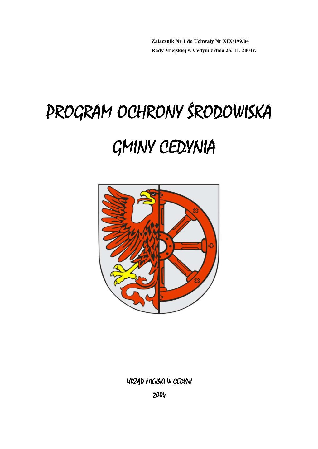 Program Ochrony Środowiska Program