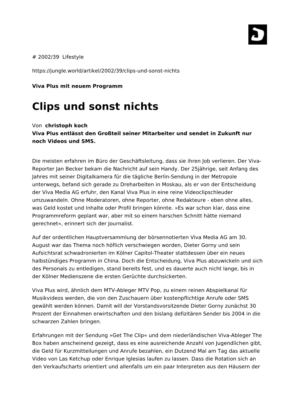 Clips Und Sonst Nichts