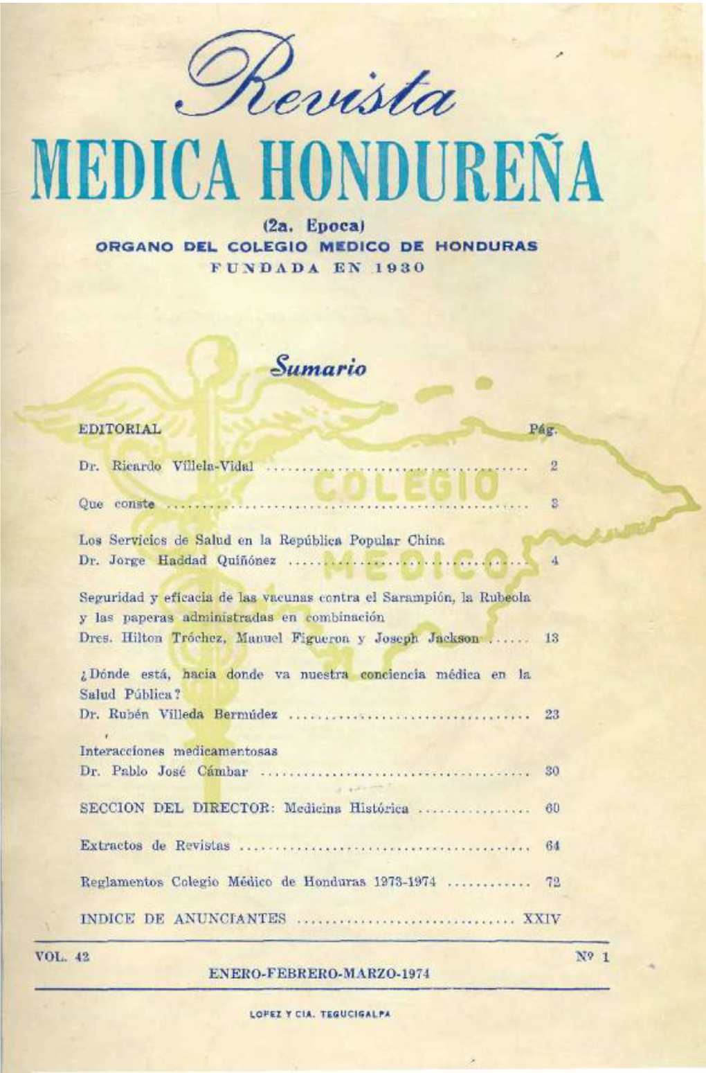 Revista Medica Hondurena