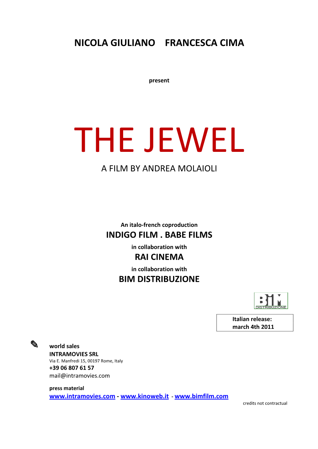 The Jewel Eng PB