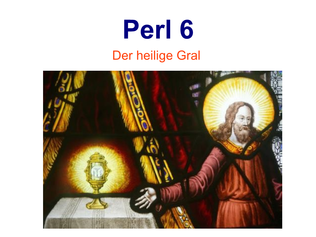 Perl 6 Der Heilige Gral