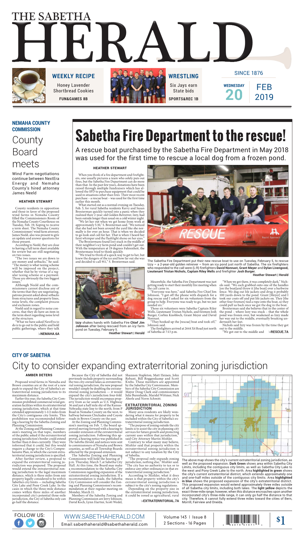 Sabetha Fire Department to the Rescue!