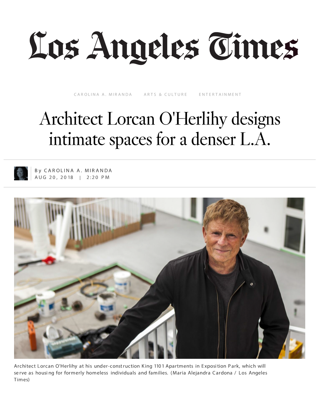 Los Angeles Times · LOHA Profile