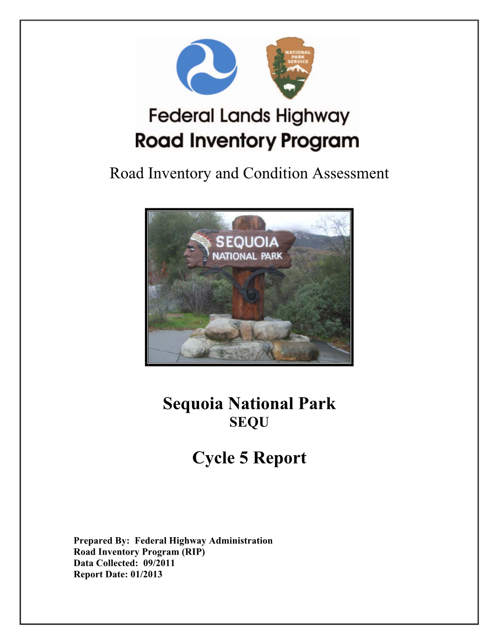 Sequoia National Park Cycle 5 Report