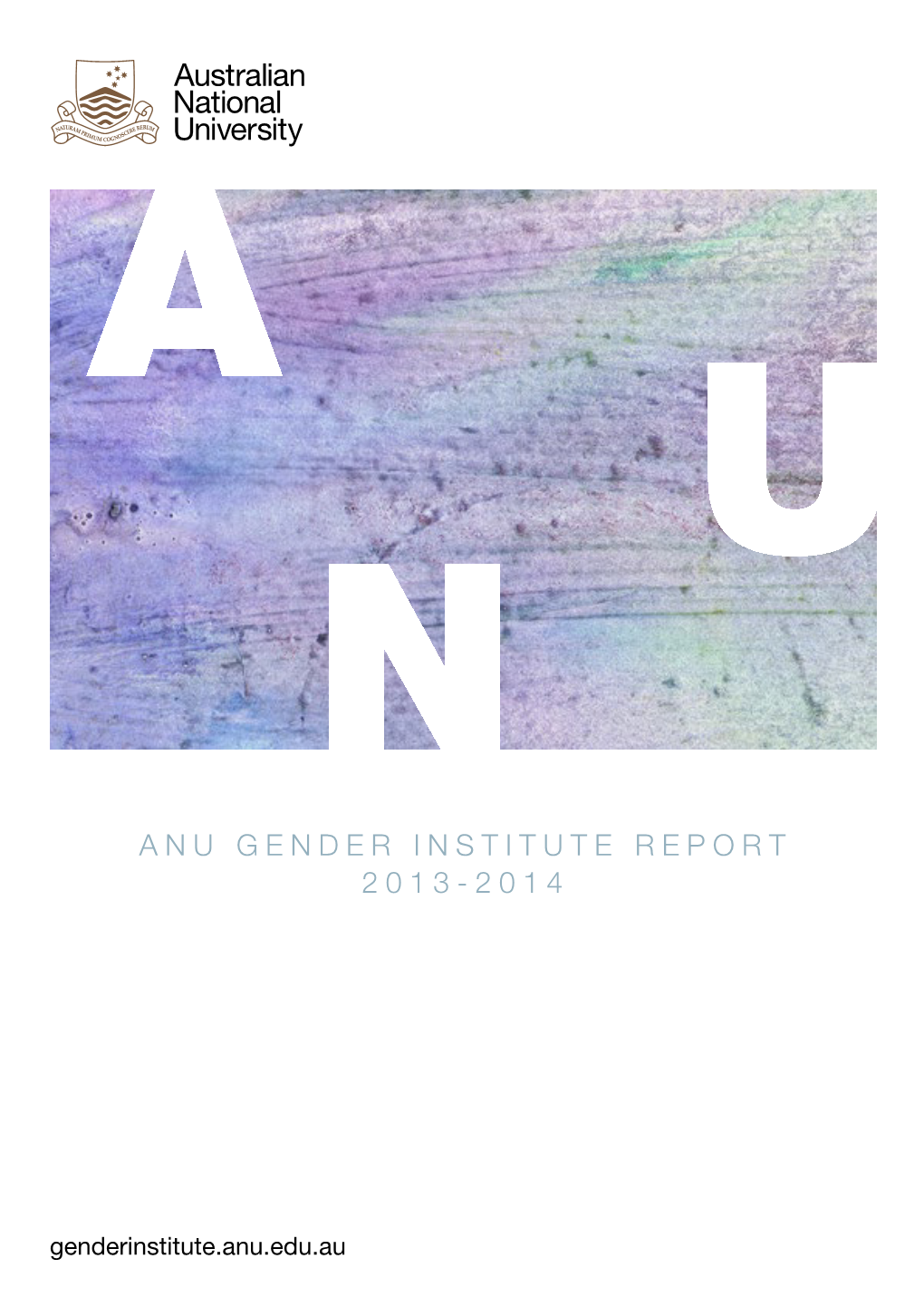 Anu Gender Institute Report 2013-2014