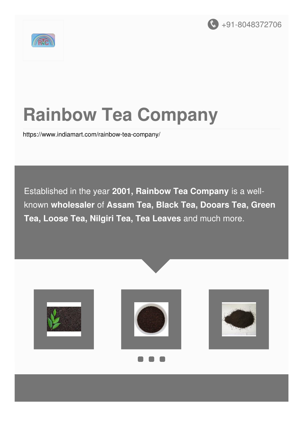 Rainbow Tea Company