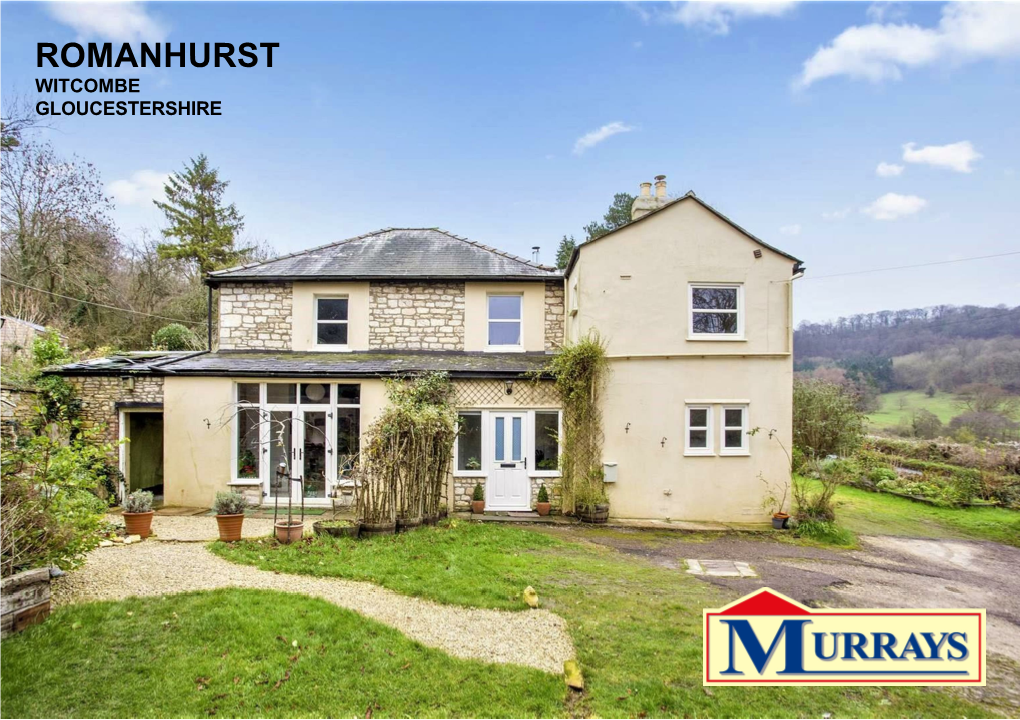 Romanhurst, Birdlip Hill, Witcombe, Gloucestershire GL3 4SN