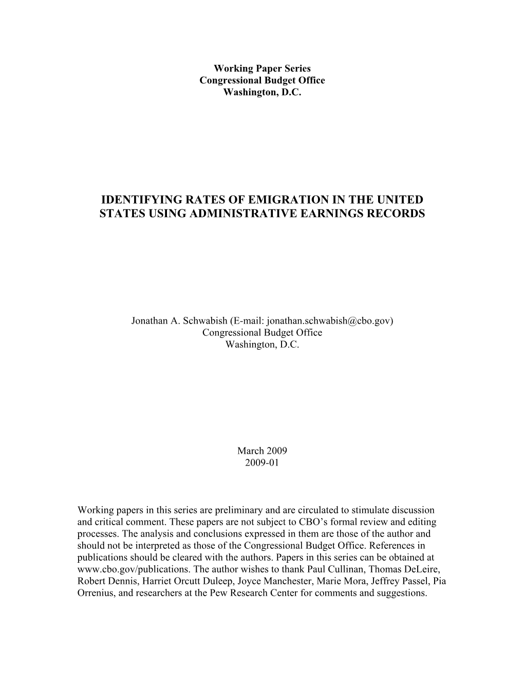 Identifying Rates of Emigration in the United States Using Administrative Earnings Records