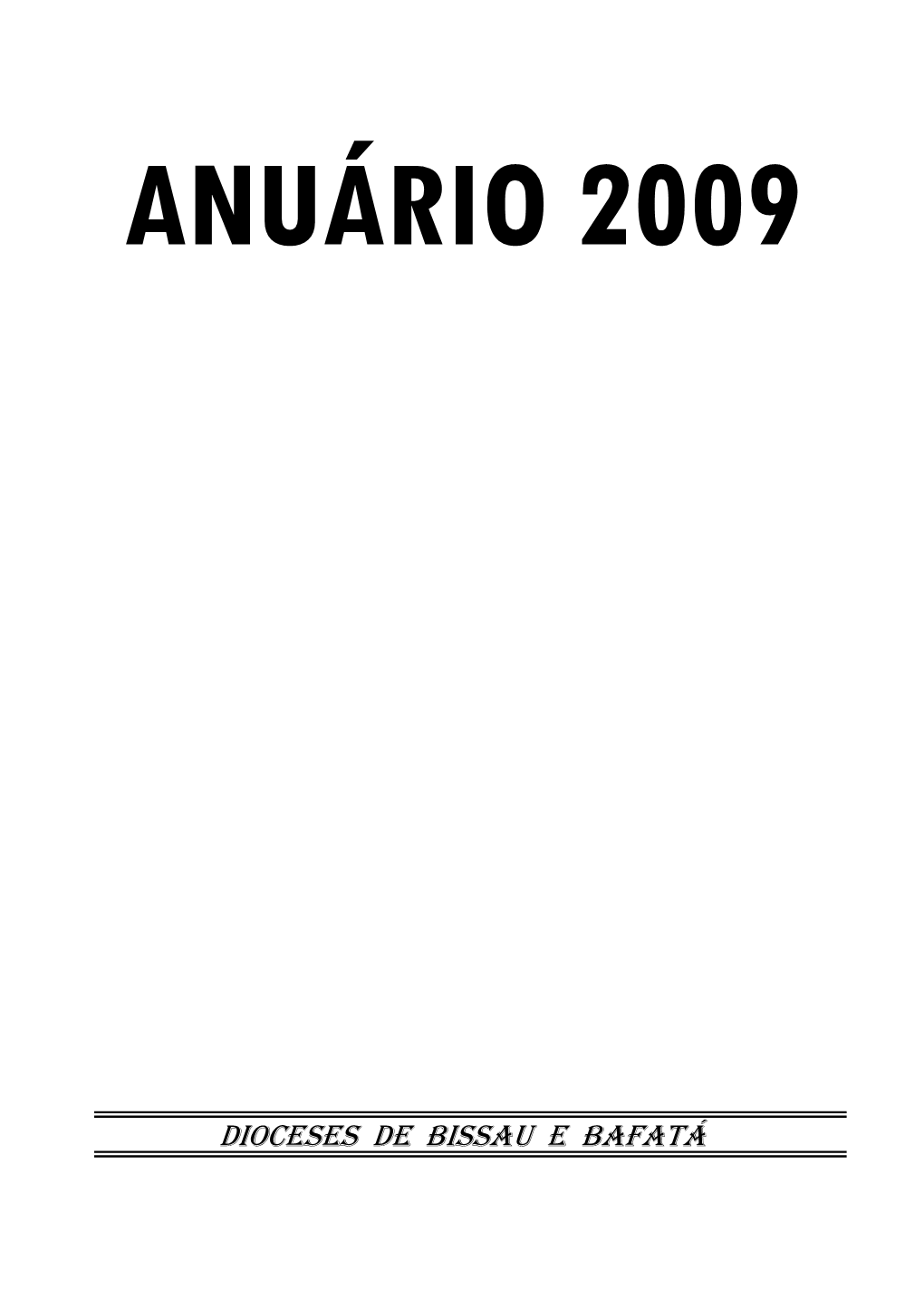 Anuário 2009