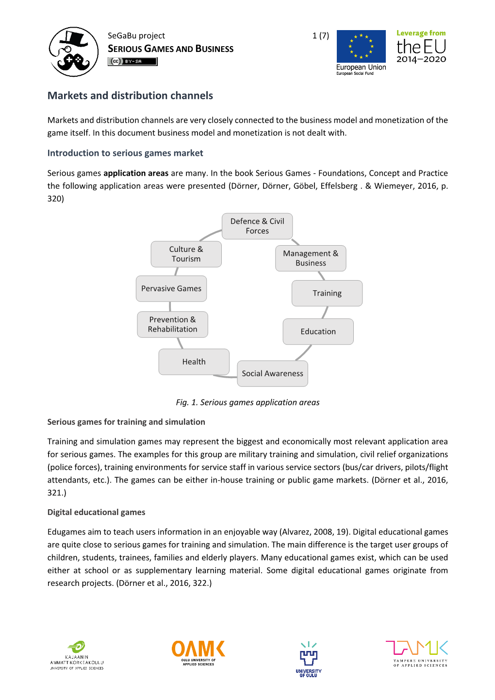 Markets and Distribution Channels