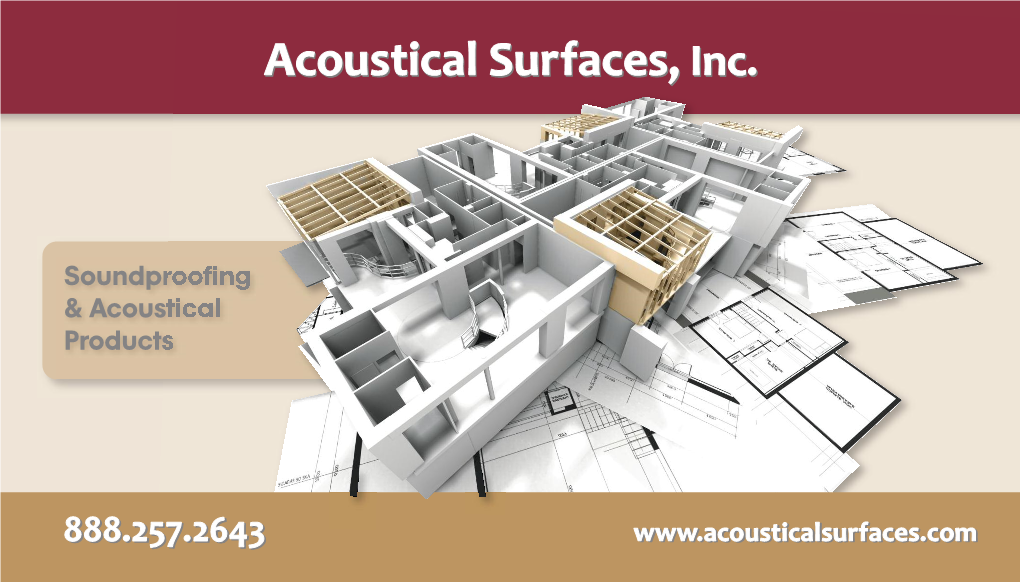 ASI-Products-Brochure-4484329 | Acoustical Surfaces, Inc