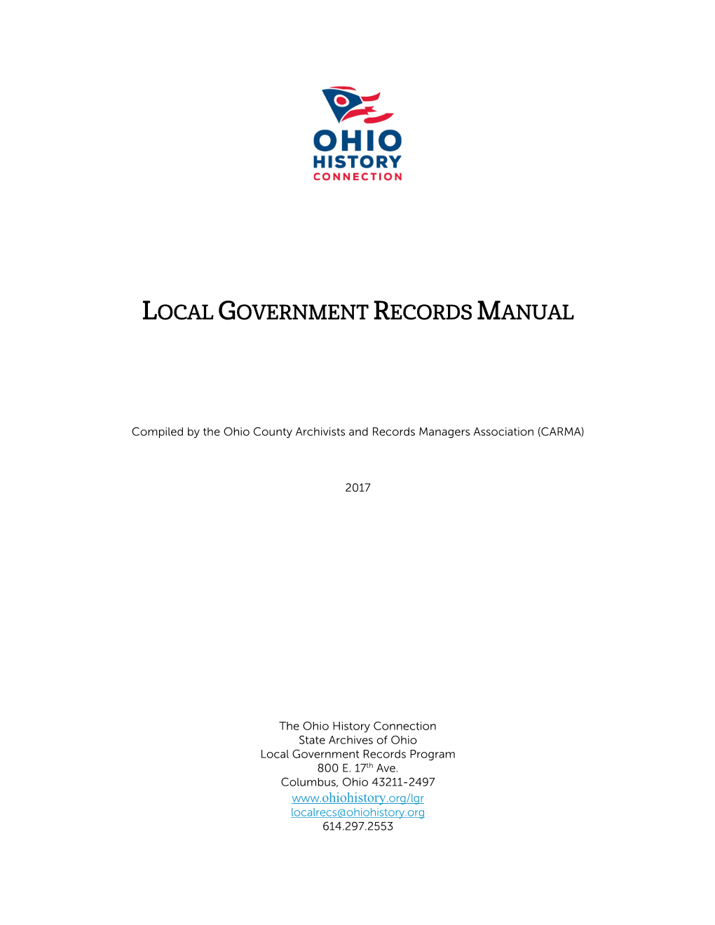 Local Government Records Manual
