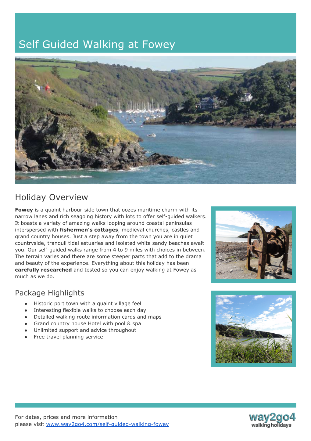 Self Guided Walking at Fowey