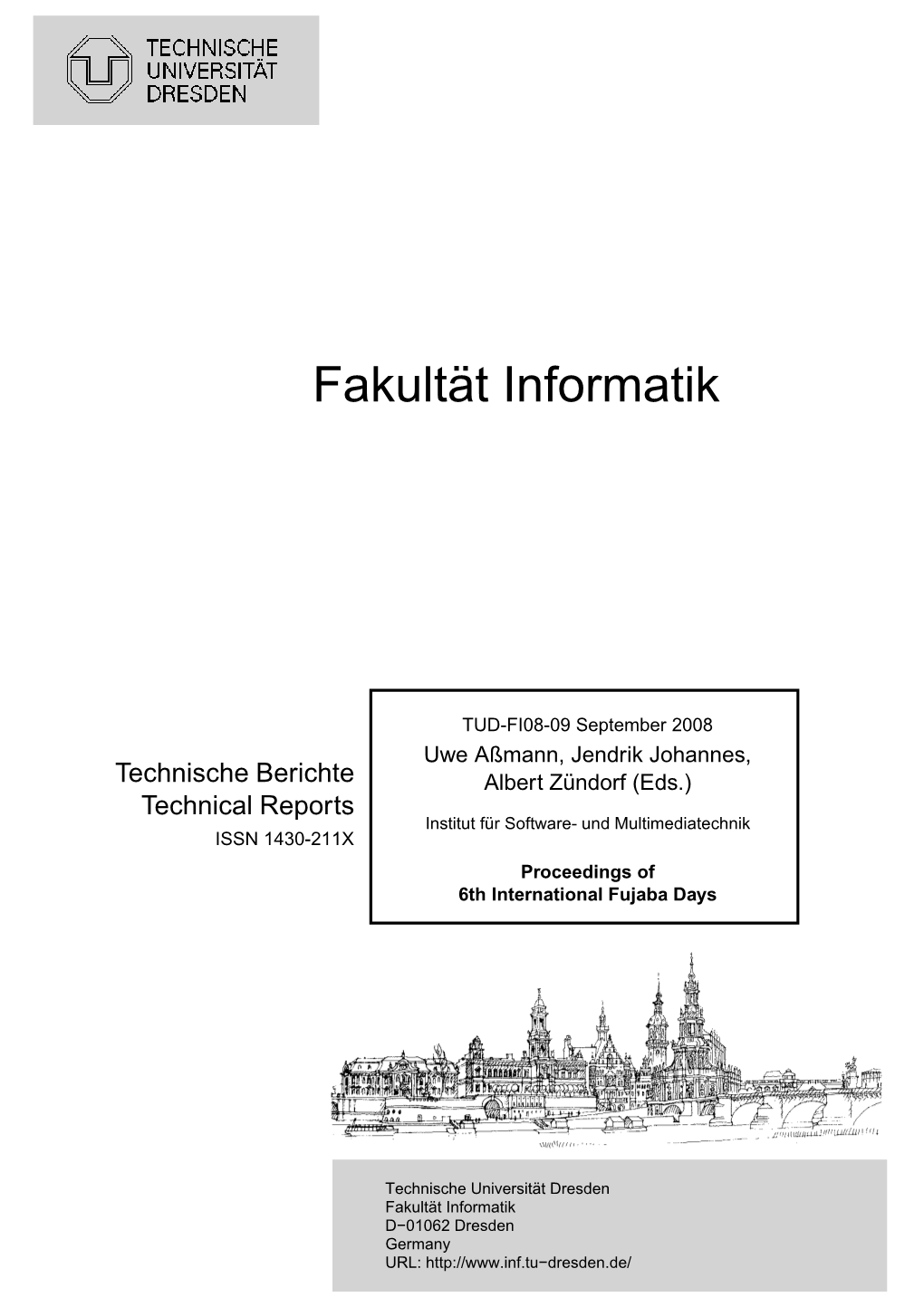 Fakultät Informatik