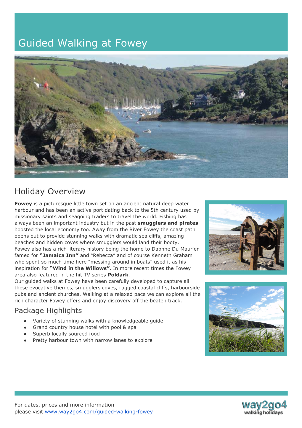 Guided Walking at Fowey