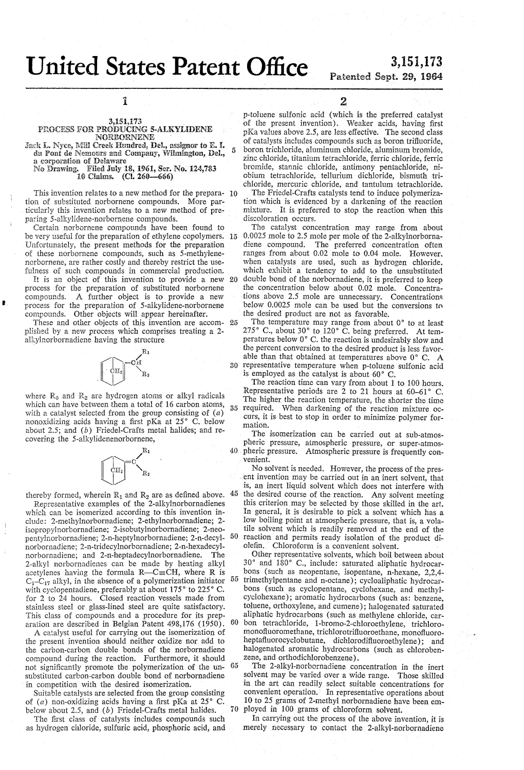 United States Patent Office Paiented Sept