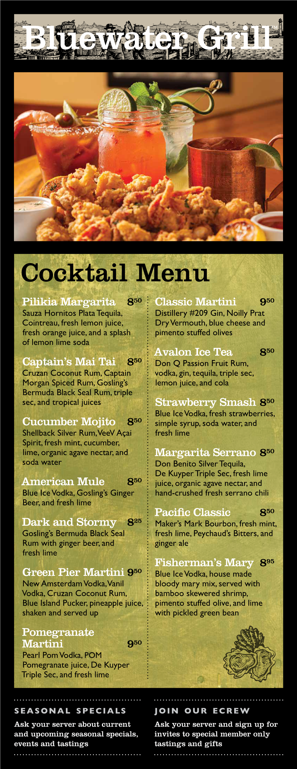 Cocktail Menu