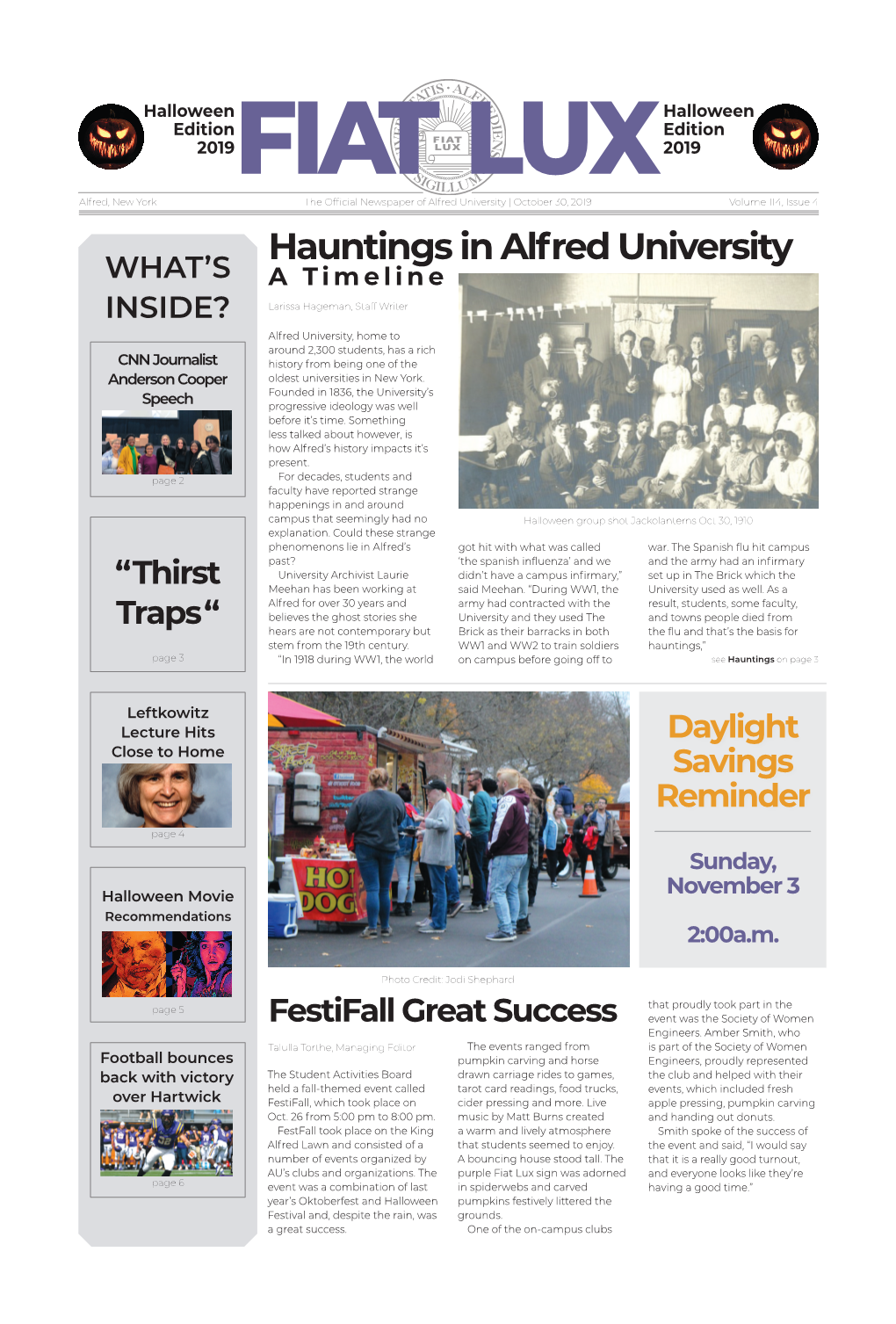 Hauntings in Alfred University