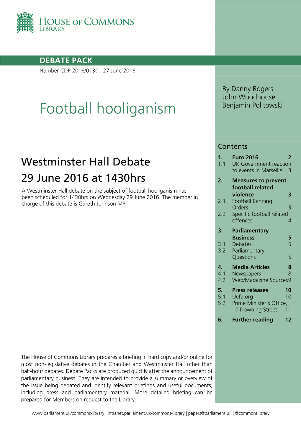 Football Hooliganism