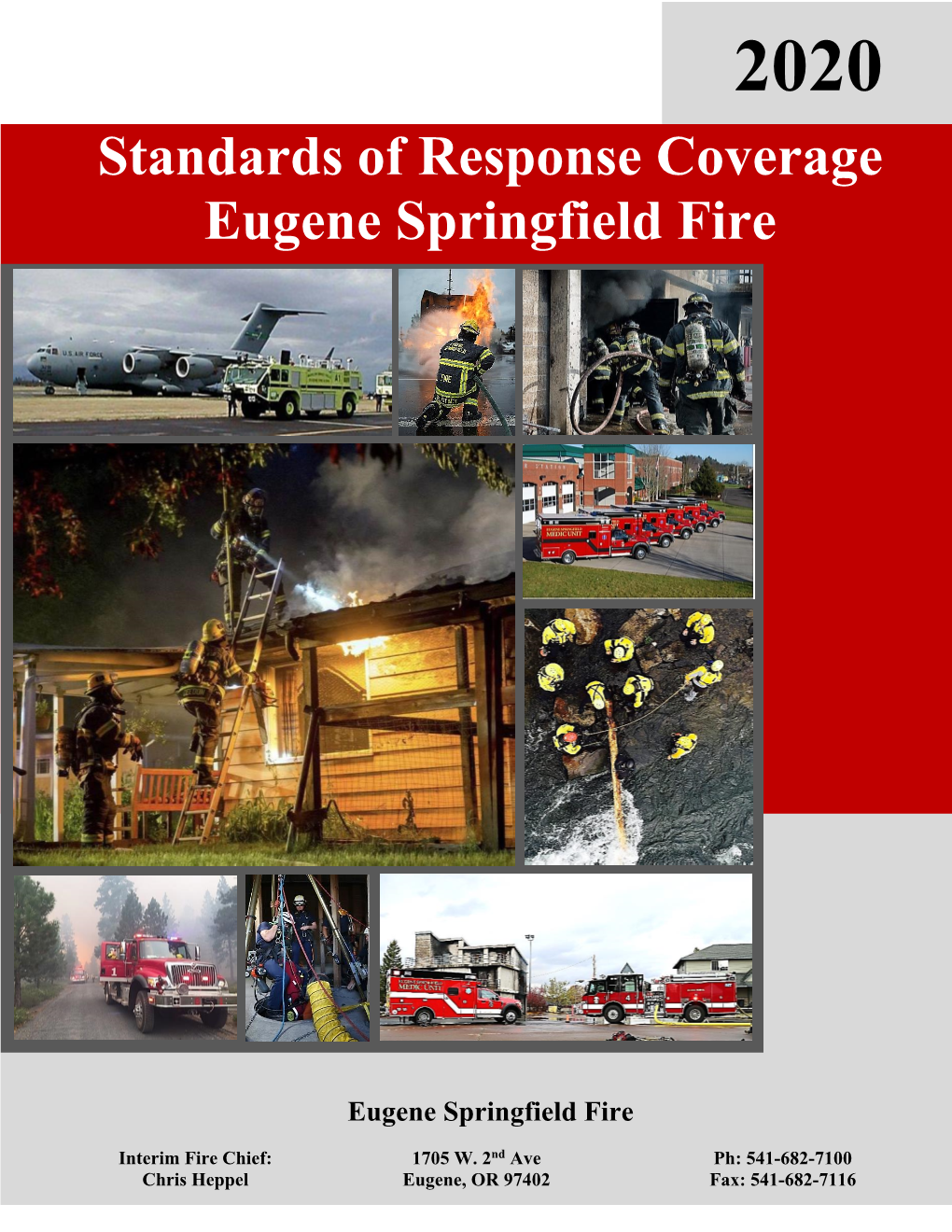 Standards of Response Coverage Eugene Springfield Fire