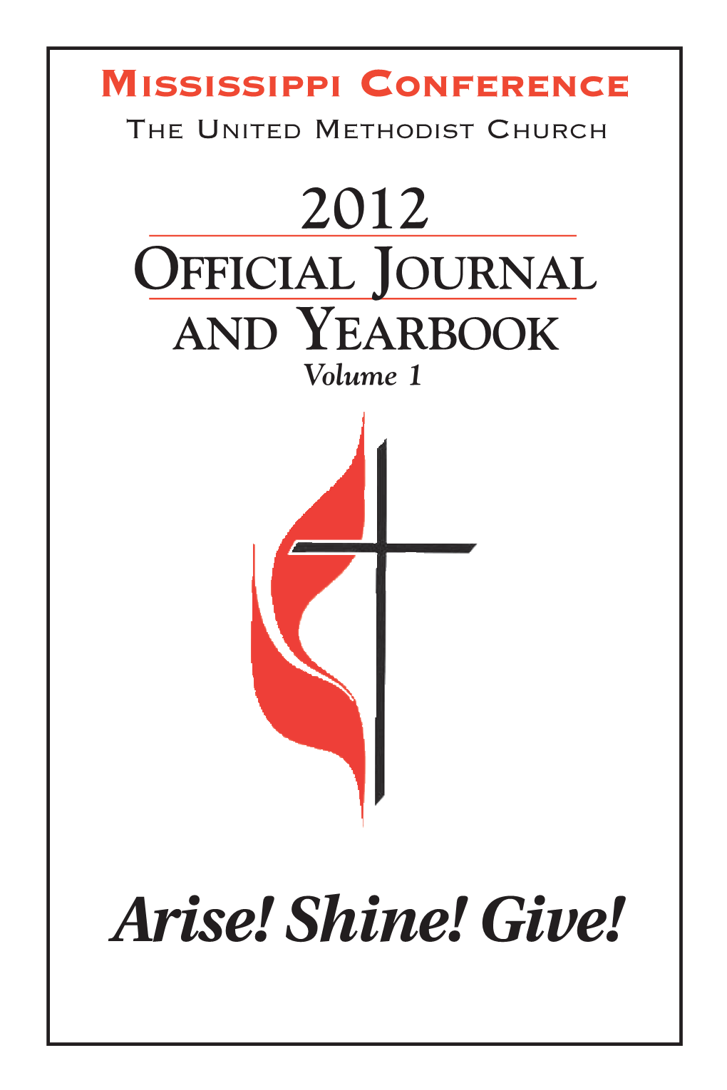 2012 Conference Journal Vol. 1 (Pdf)