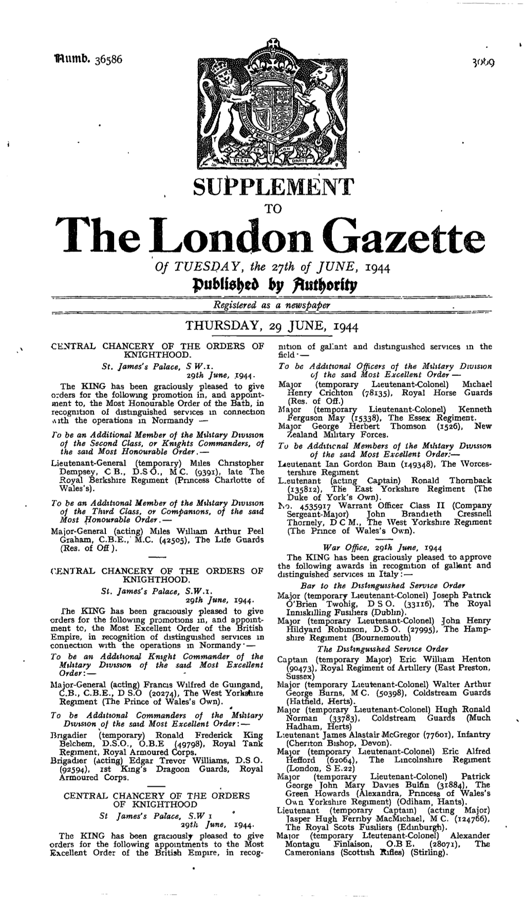 The London Gazette