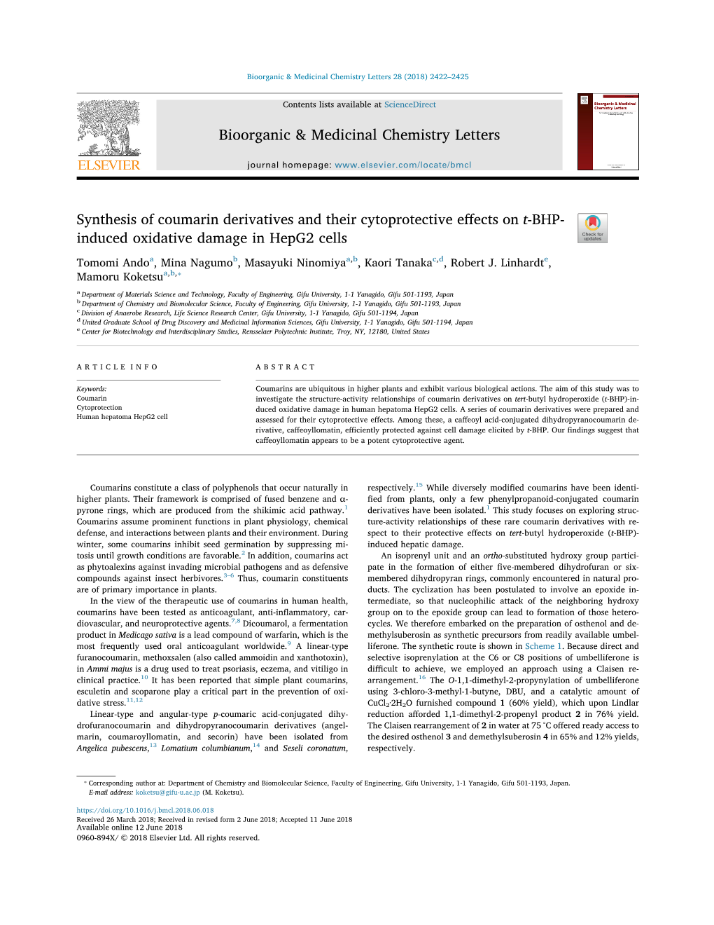 Bioorganic & Medicinal Chemistry Letters