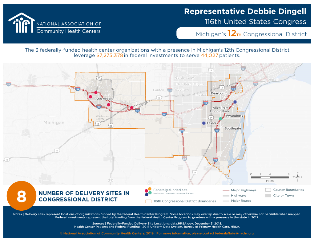 Representative Debbie Dingell 116Th United States Congress