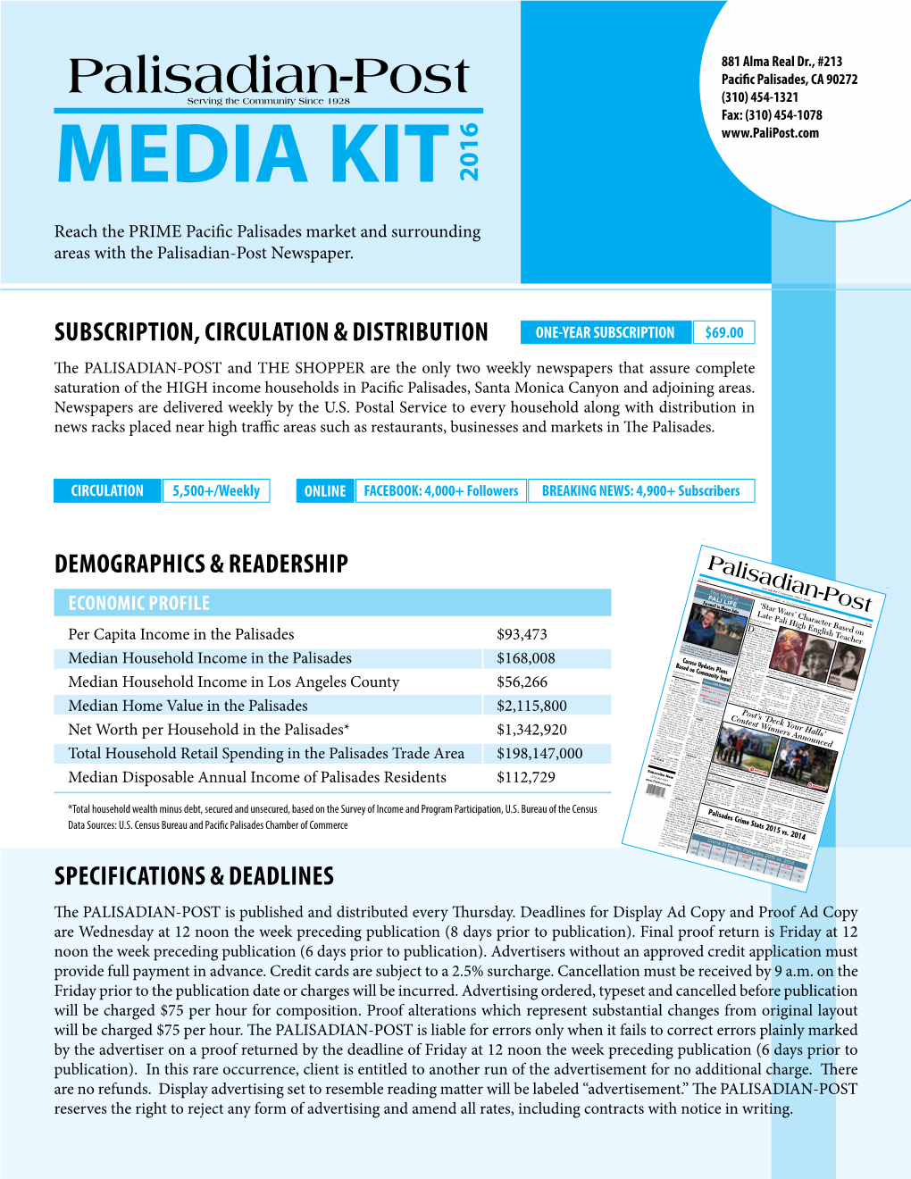 Media Kit 2016