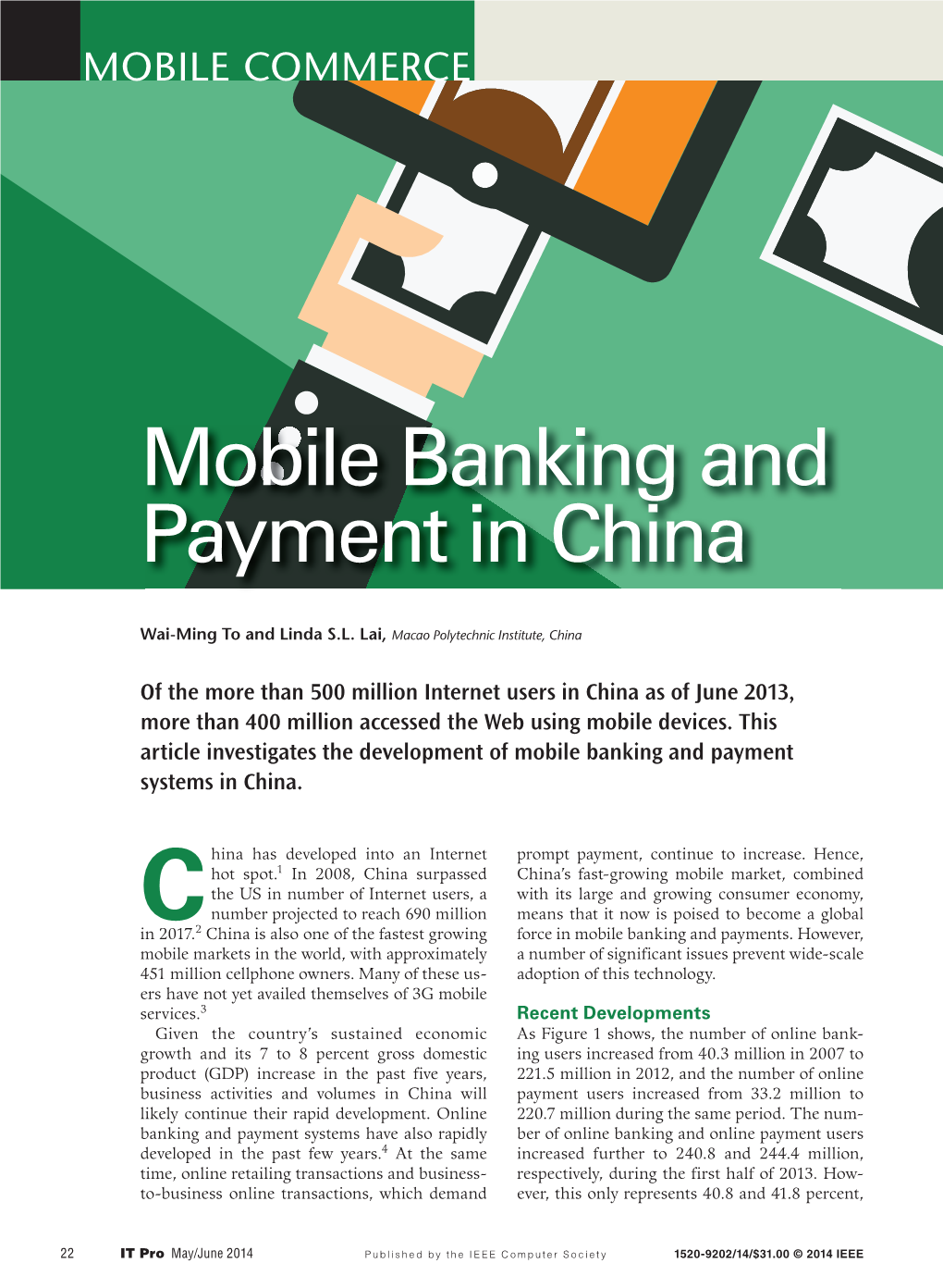 Mobile Banking and Payment in China