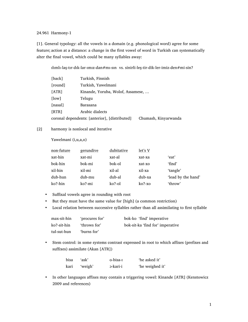 24.961F14 Introduction to Phonology