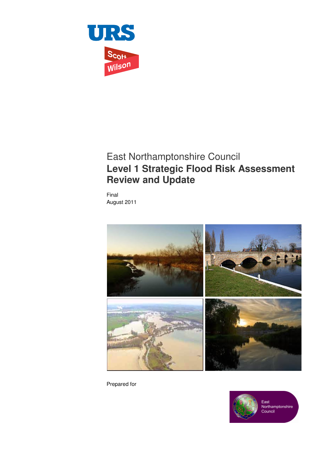 East Northamptonshire Council Level 1 Strategic Flood Risk Assessment Review and Update