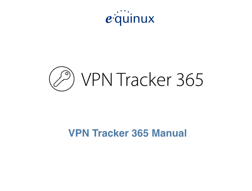 VPN Tracker 365 April 2016
