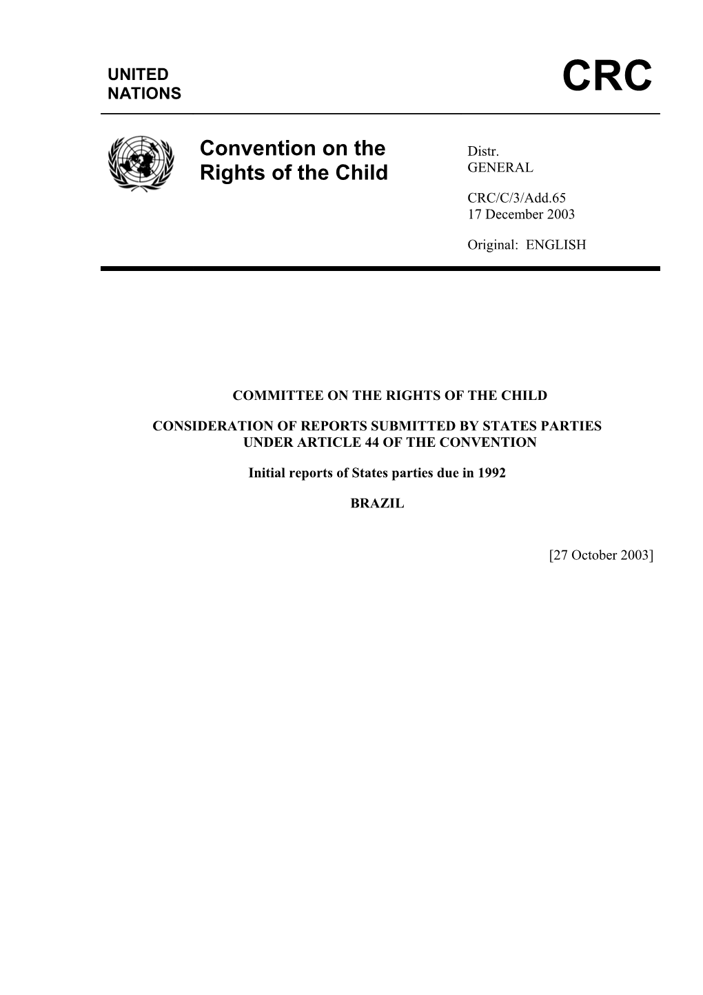 Committee on the Rights of the Child s17