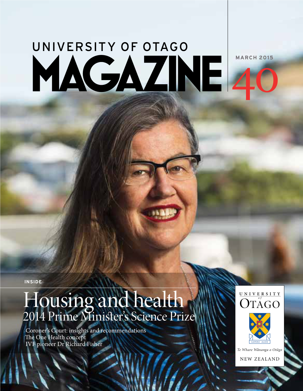 University of Otago Magazine 40March 2015