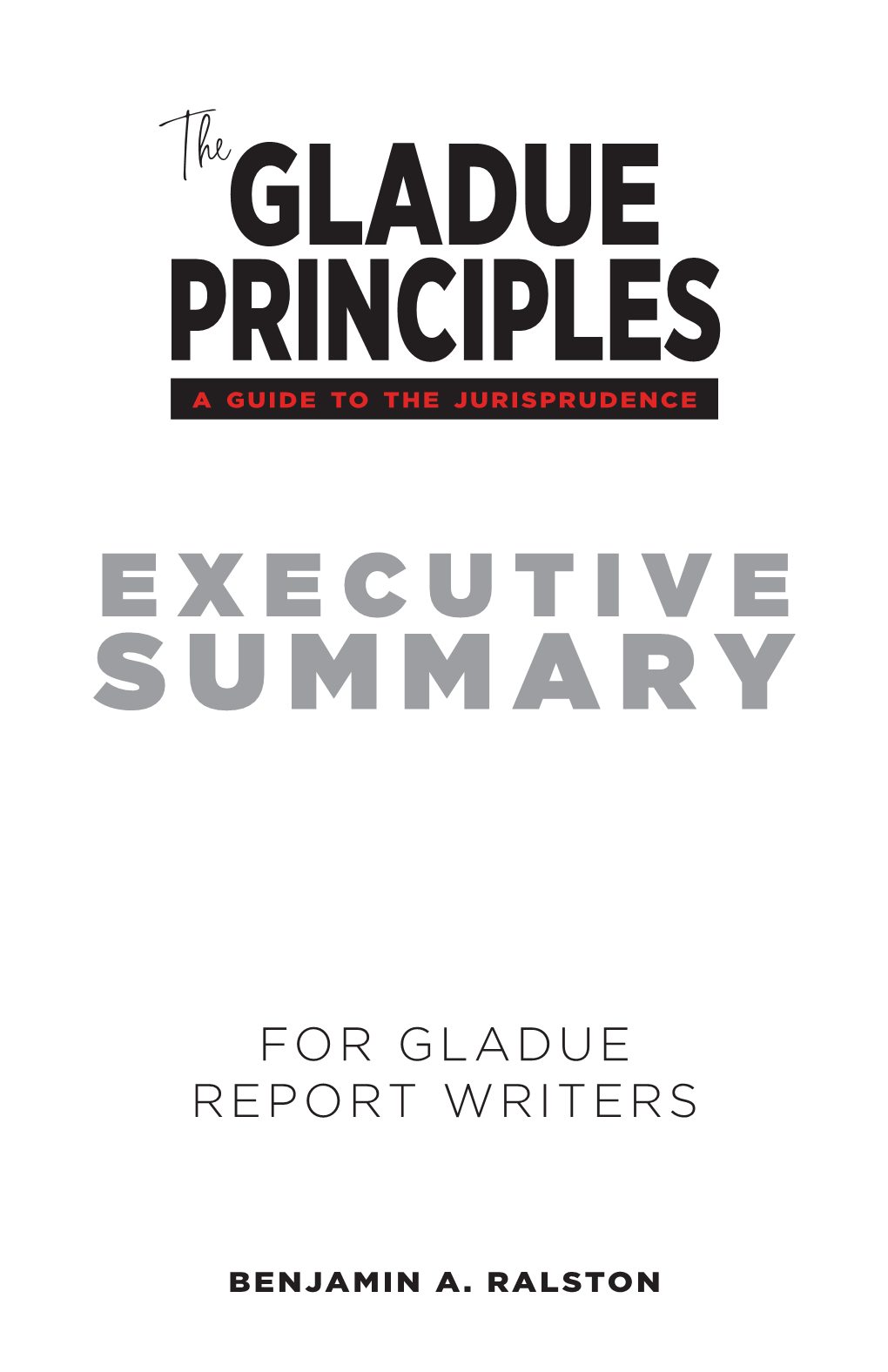 Gladue Principles User Guide for Gladue Report Writers