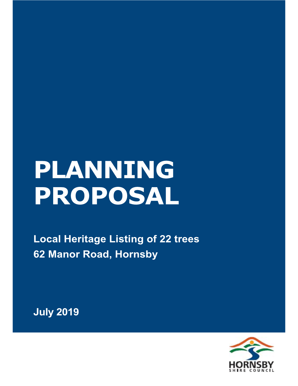 Planning Proposal