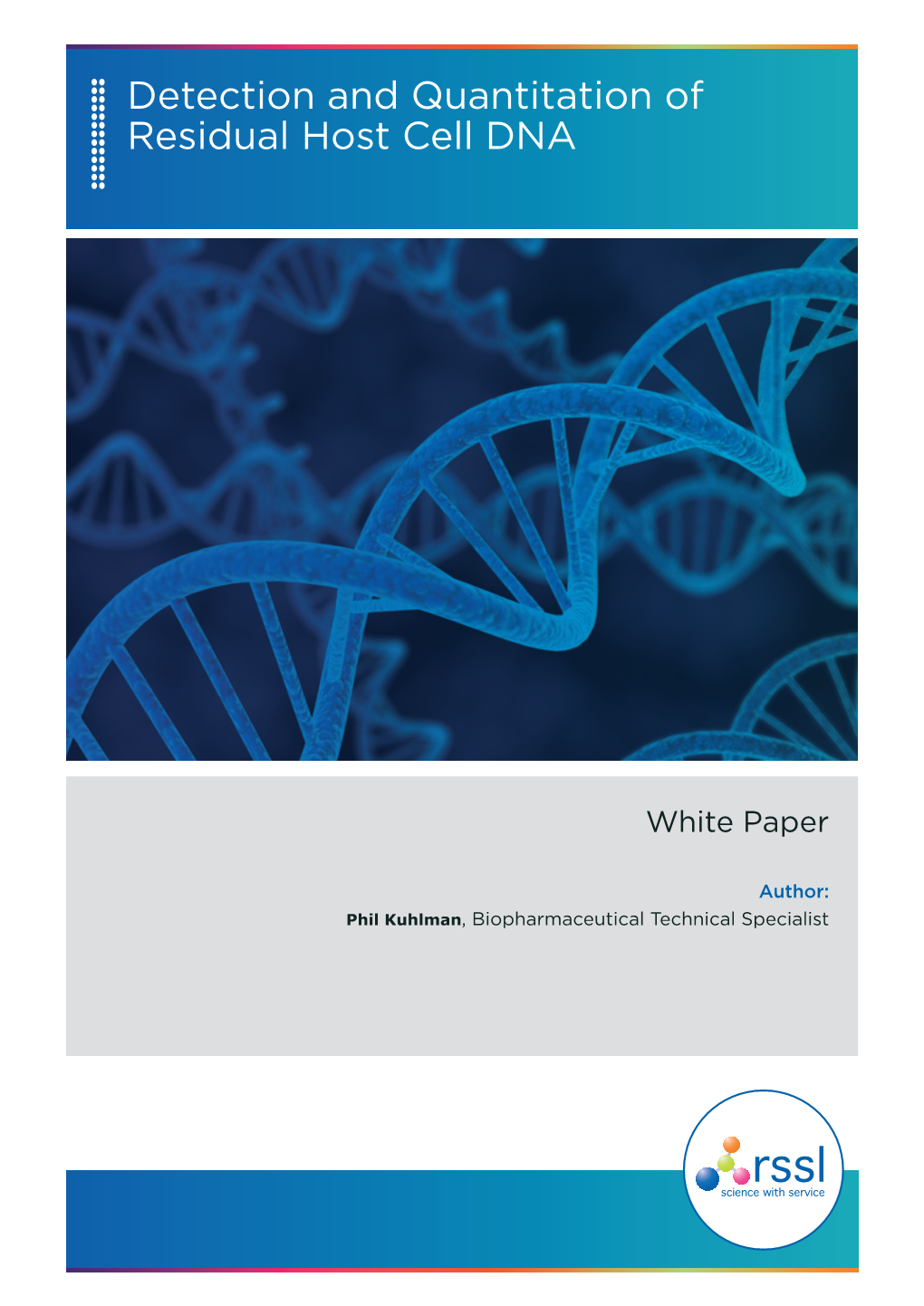 Detection and Quantitation of Residual Host Cell DNA