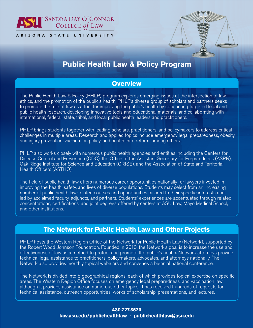 Public Health Law & Policy Program