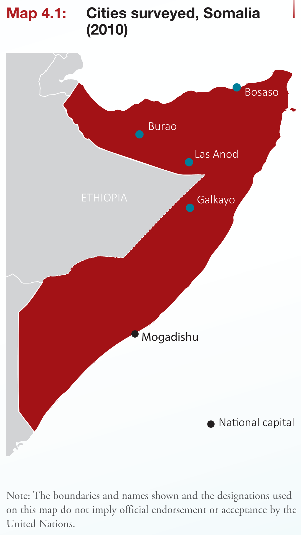 In Mogadishu, Most of the Violence Appeared to Pensatio Conflict W