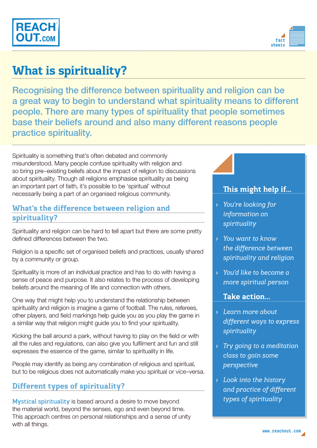 What Is Spirituality?