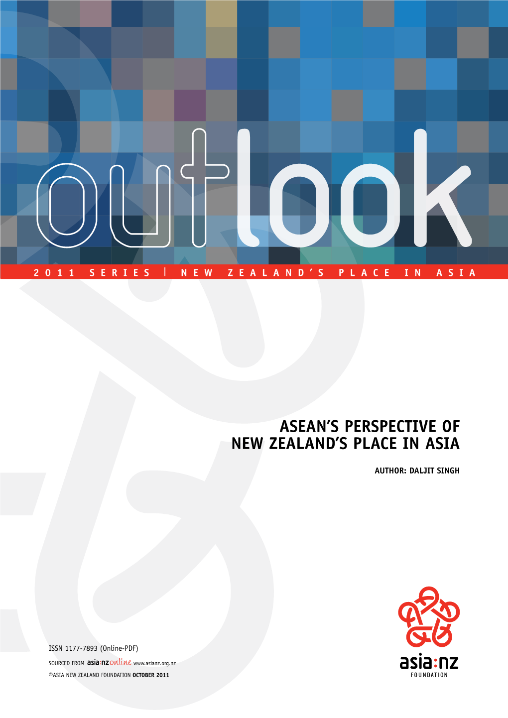 Asean's Perspective of New Zealand's Place in Asia