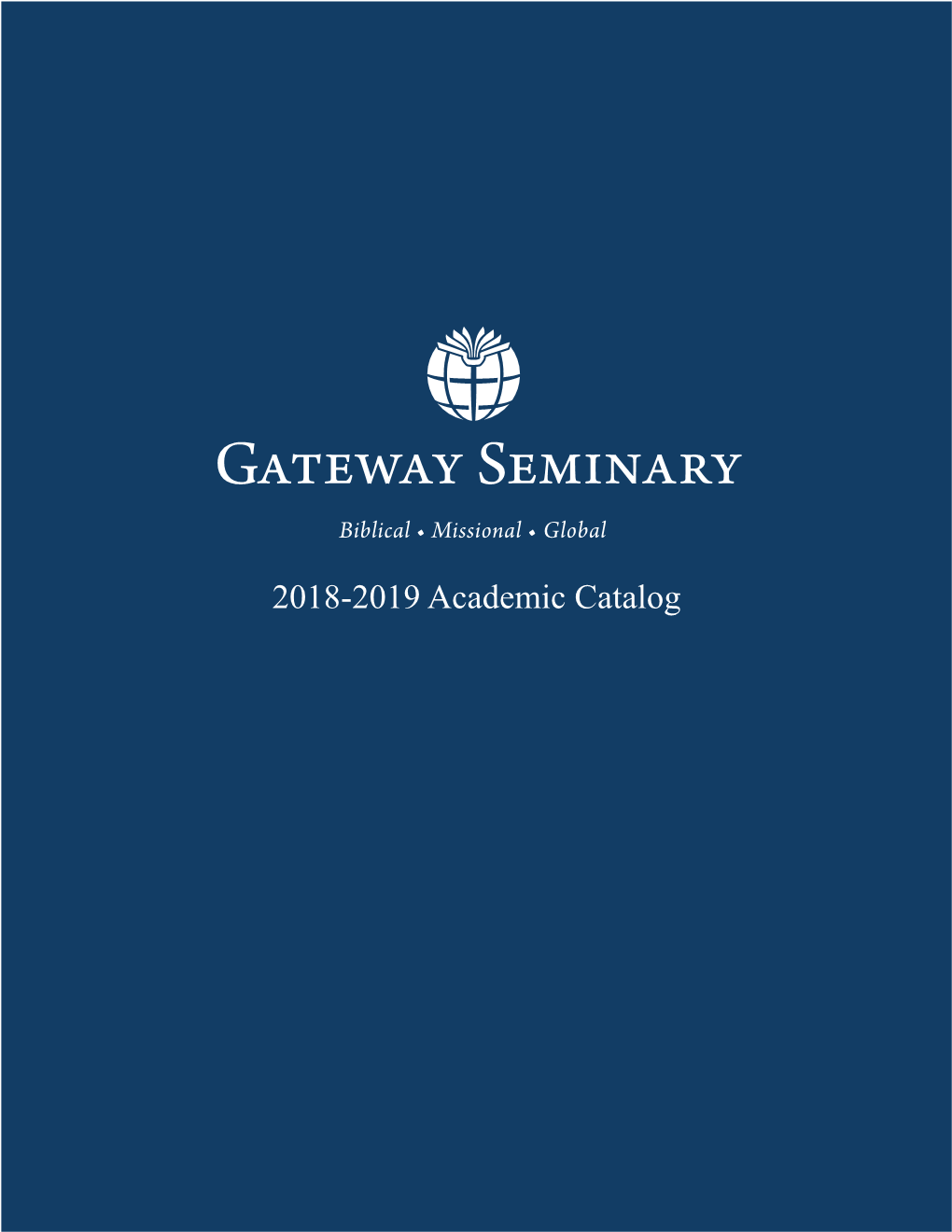 2018-2019 Academic Catalog