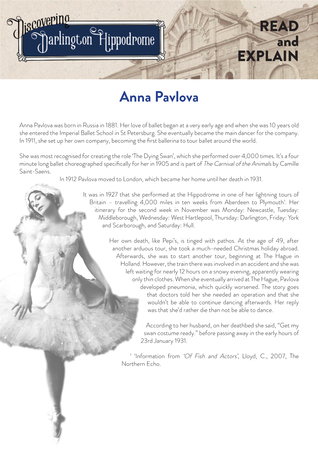 Anna Pavlova