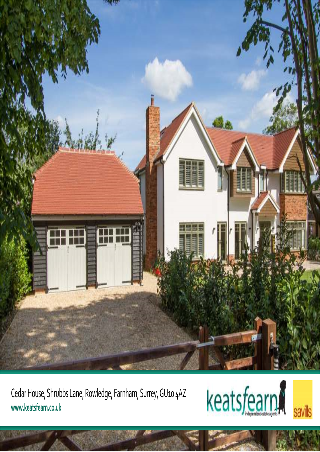 Cedar House, Shrubbs Lane, Rowledge, Farnham, Surrey, GU10