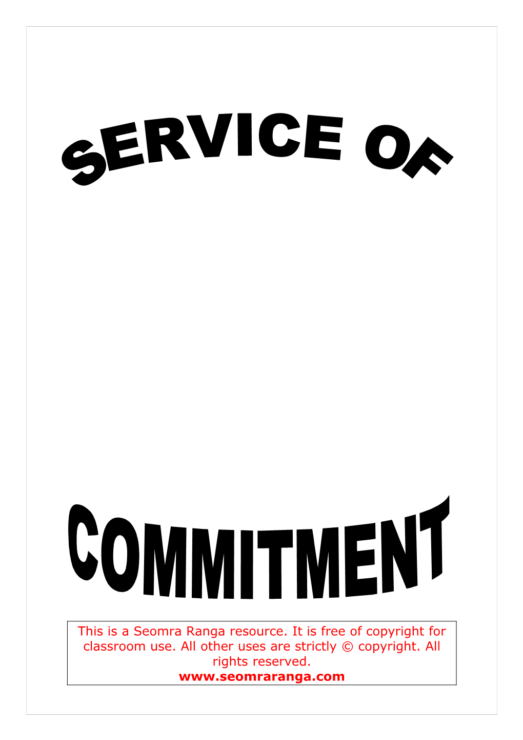 Service of Commitment