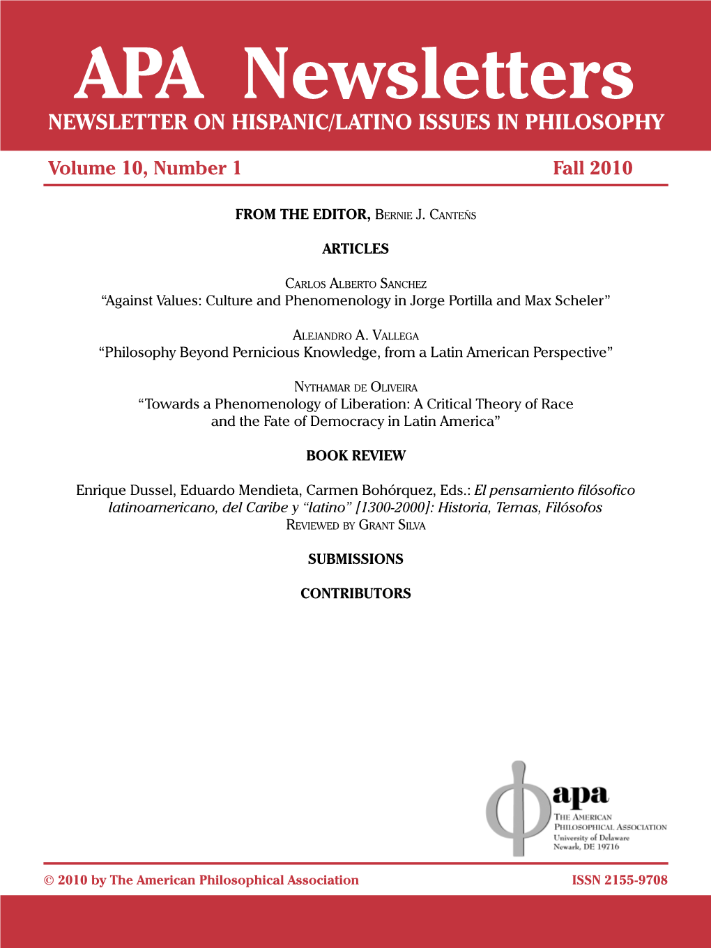 Towards a Phenomenology of Liberation: a Critical Theory of Race and the Fate of Democracy in Latin America”