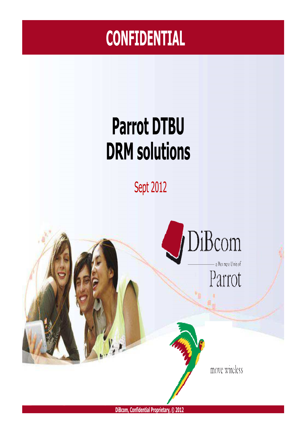 Parrot DTBU DRM Solutions